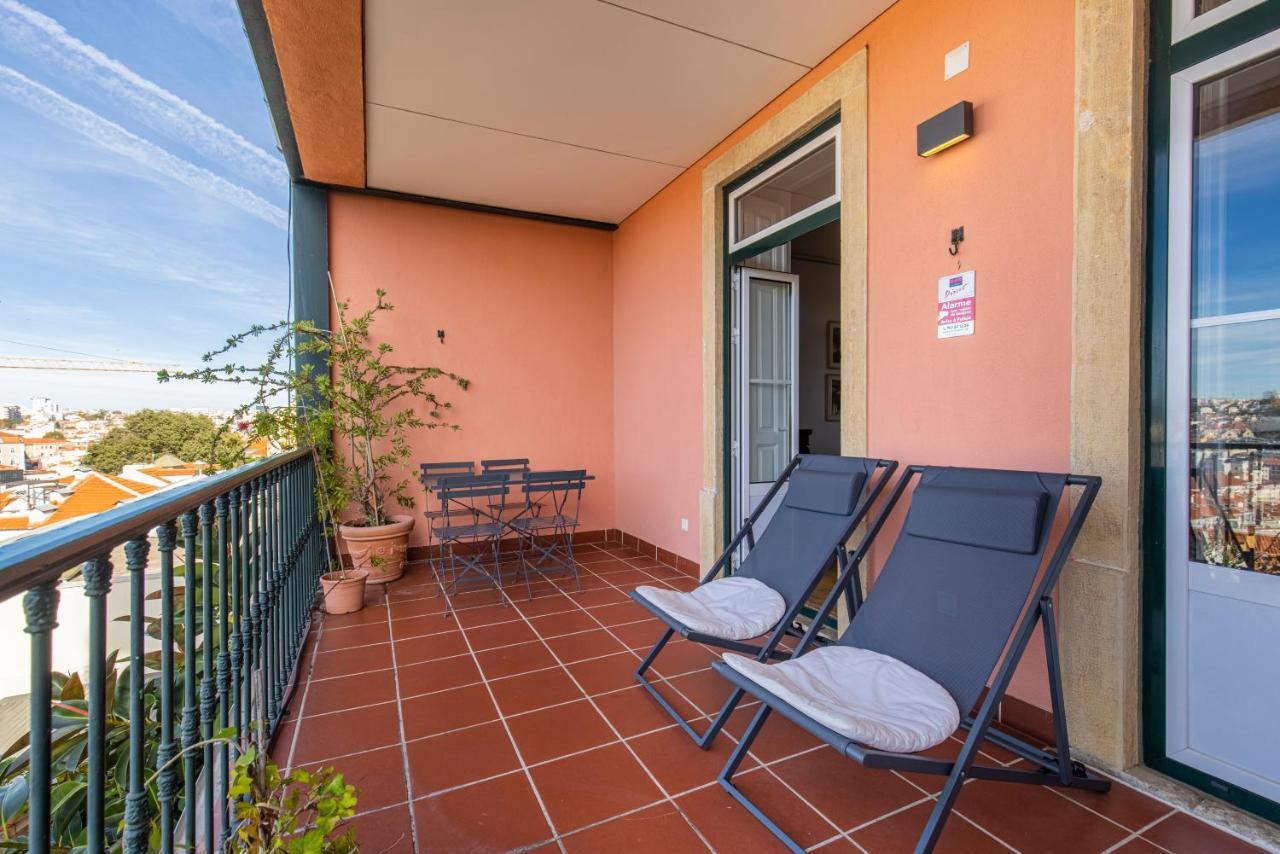 Castelo Design Aparment W/ Balcony & Super View By Lovelystay Lisabona Exterior foto